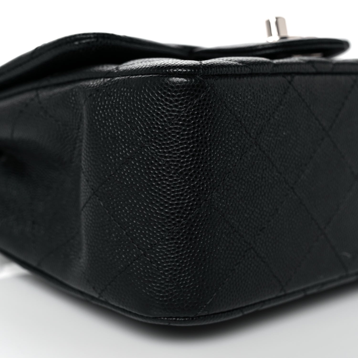 Chanel Caviar Quilted Mini Square Flap Black 8 of 10
