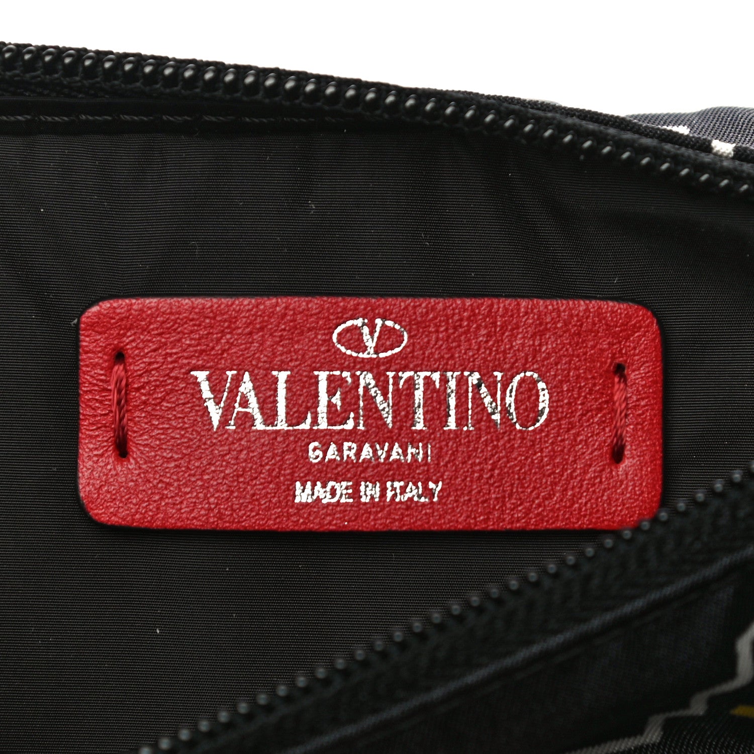Valentino Garavani Nylon Game Print Backpack Black 6 of 9