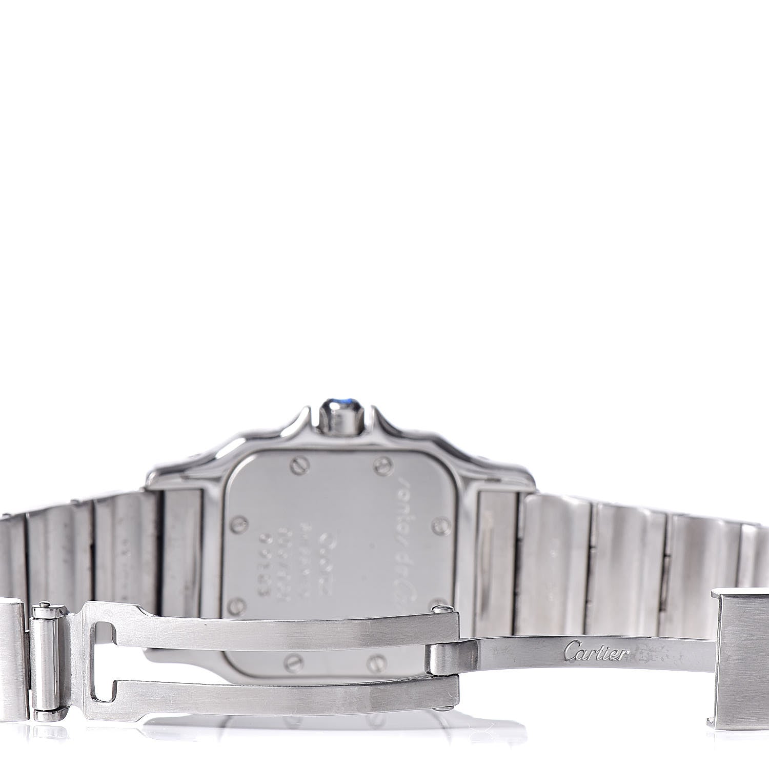 Cartier Stainless Steel 24mm Santos de Galbee Quartz Watch 5 of 6