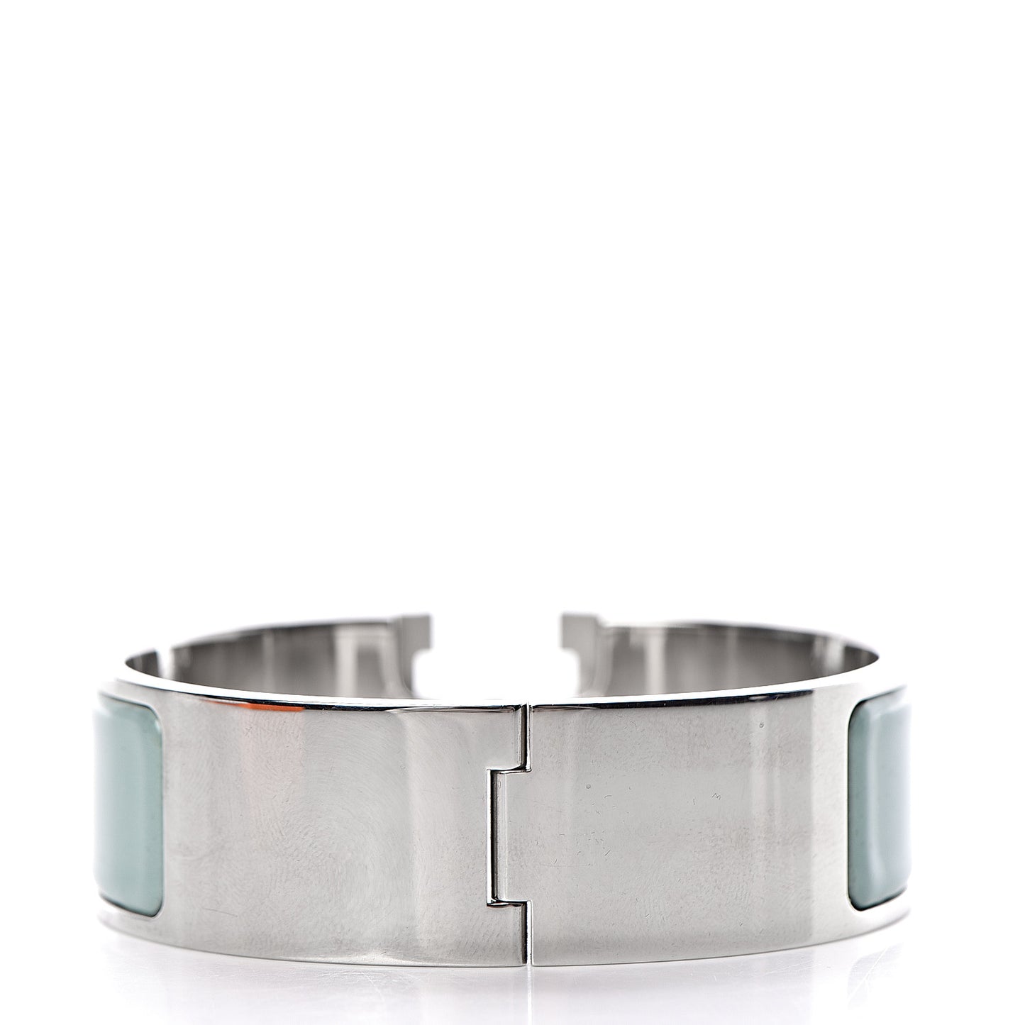 Enamel Wide Clic Clac H Bracelet GM Lagon