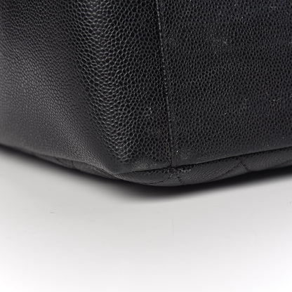 Chanel Caviar Quilted Grand Shopping Tote GST Black 9 of 14