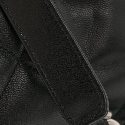 Chanel Goatskin Quilted Maxi Chanel 19 Flap Black 14 of 15