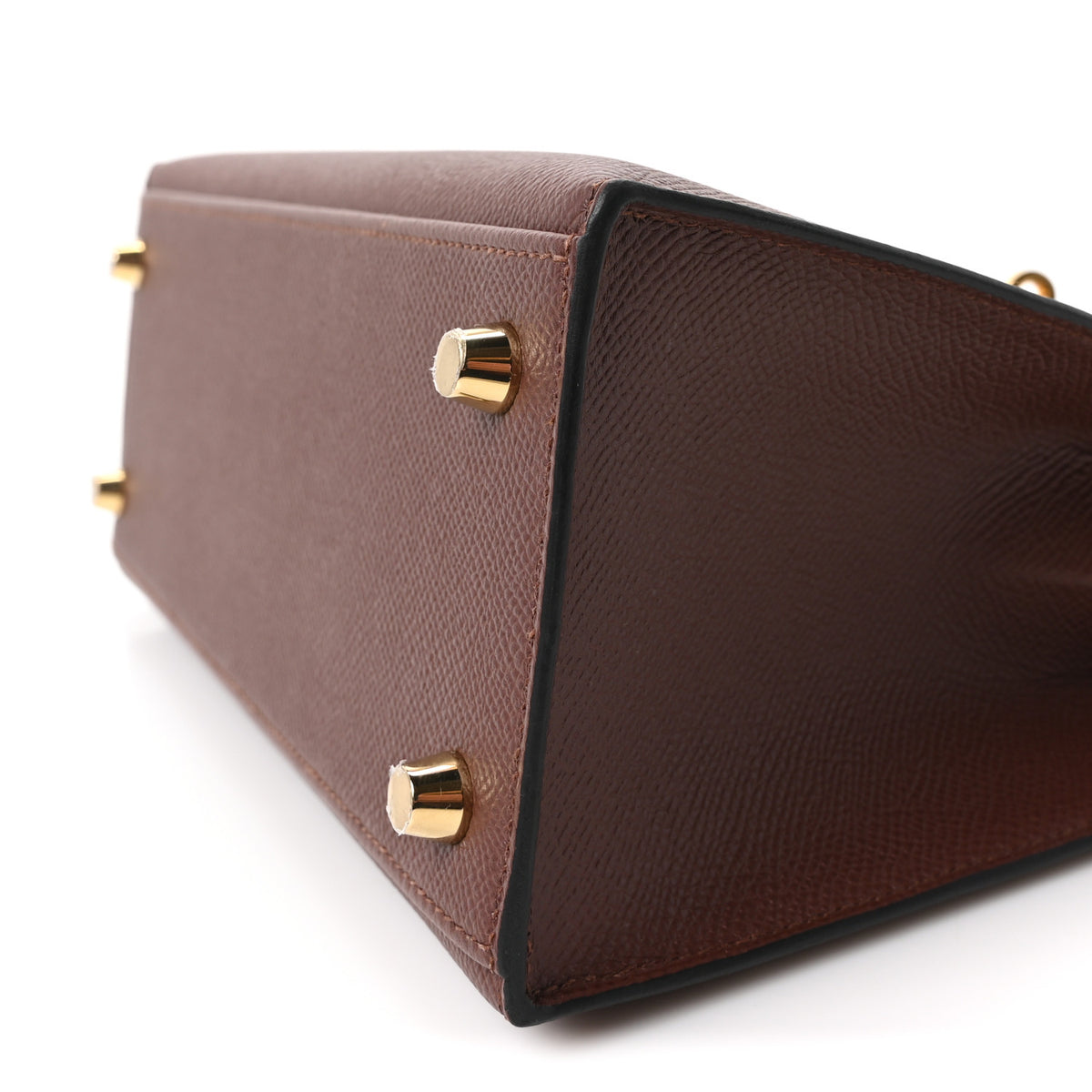 Hermes Epsom Tri-Color Kelly Sellier 25 Terre Ebene Craie 9 of 10