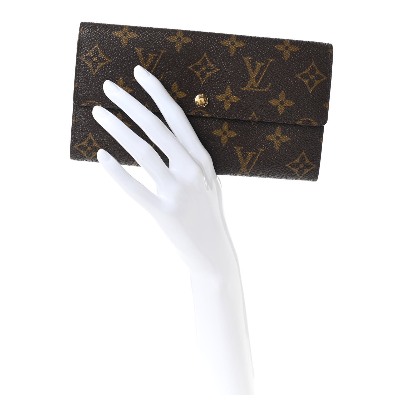 Louis Vuitton Monogram Sarah Wallet 2 of 7