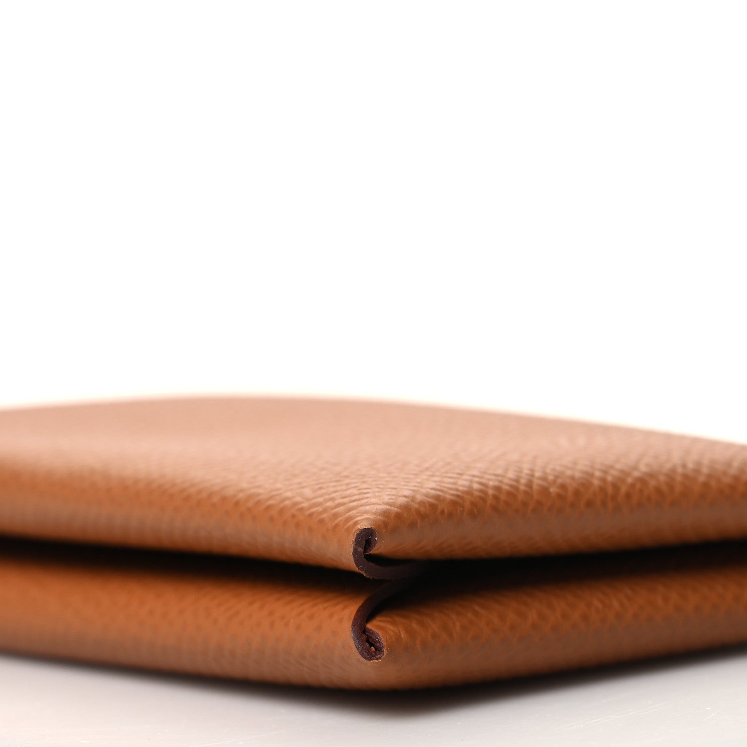 Hermes Epsom Calvi Card Case Gold 11 of 12
