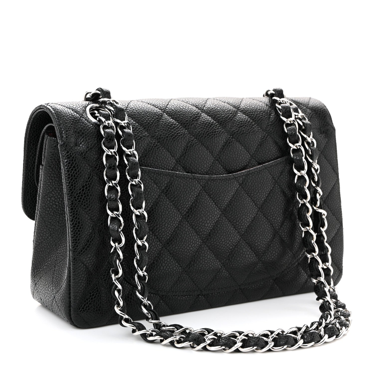 Chanel Caviar Quilted Small Double Flap Black 3 of 10