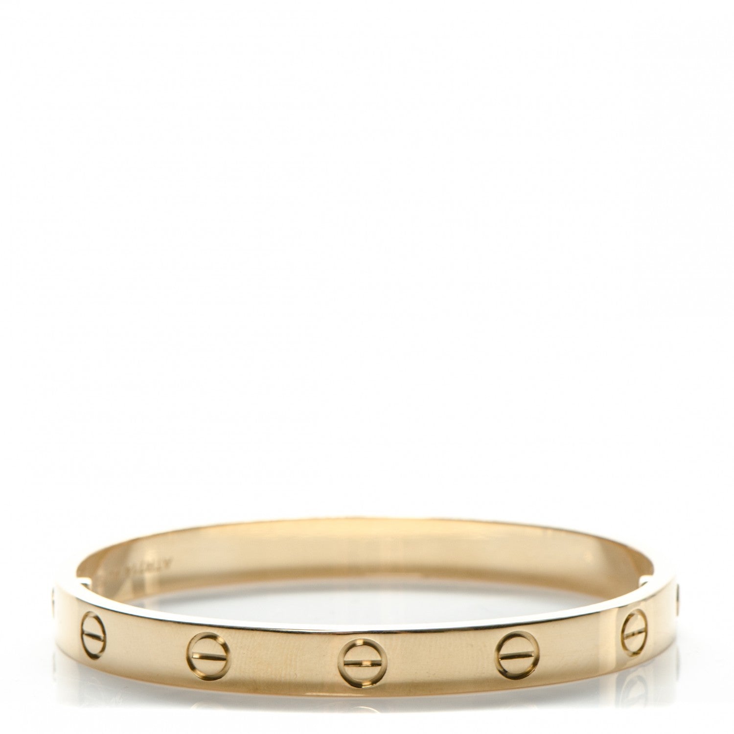 Cartier 18K Yellow Gold LOVE Bracelet 16 1 of 15