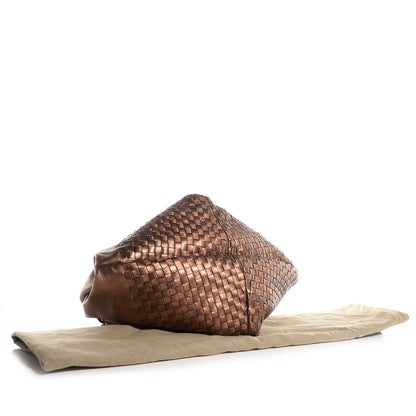 Bottega Veneta Intrecciato Nappa Aquilone Fortune Cookie Hobo Copper 4 of 8