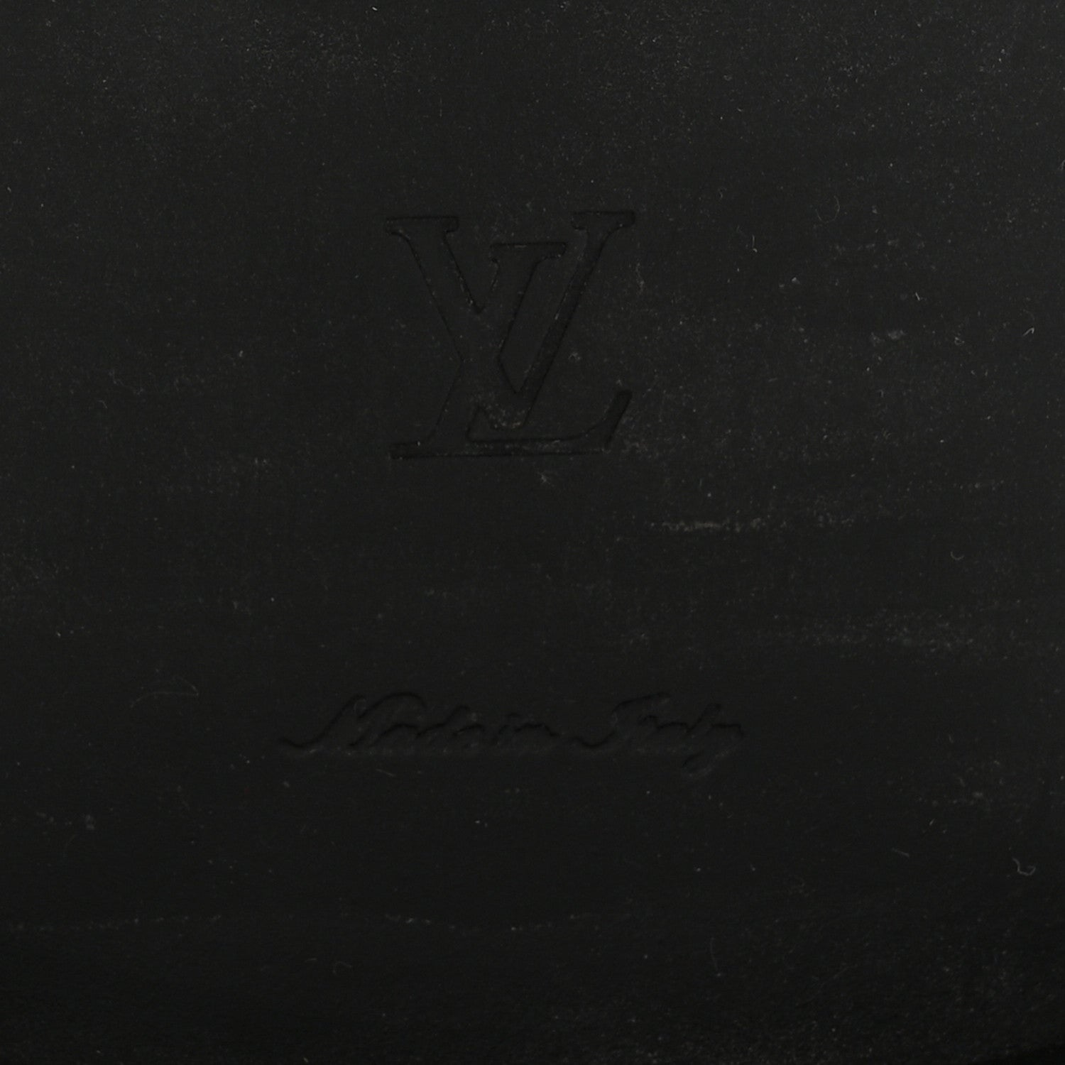 Louis Vuitton Calfskin Monogram Wonderland Flat Ranger Boots 39 Black 7 of 10