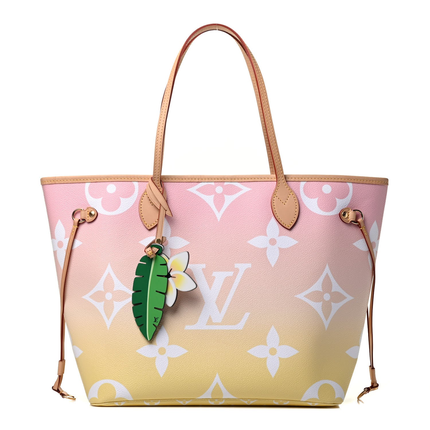 Louis Vuitton Monogram Giant By The Pool Neverfull MM Light Pink 1 of 9