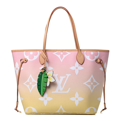 Louis Vuitton Monogram Giant By The Pool Neverfull MM Light Pink 1 of 9
