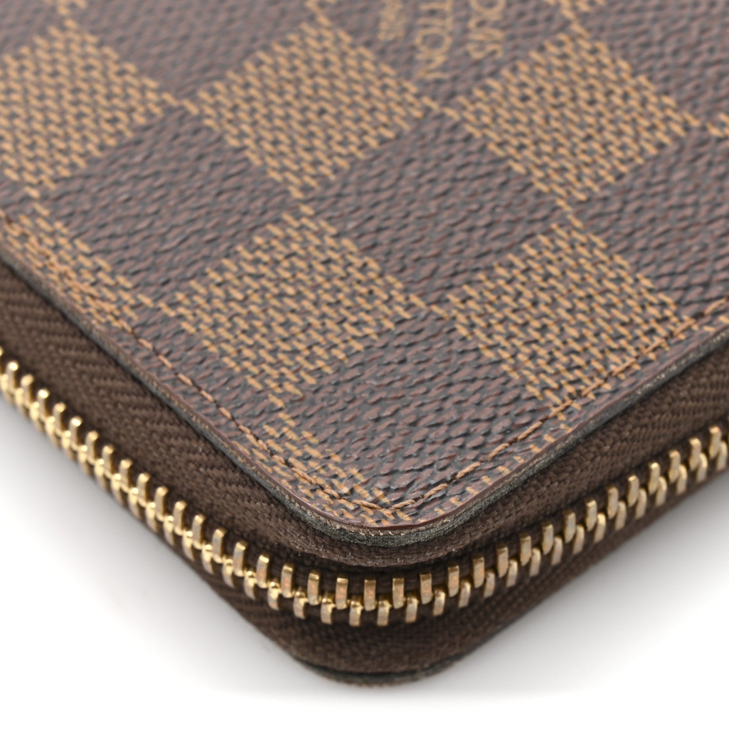Louis Vuitton Damier Ebene Clemence Wallet Cherry 10 of 13