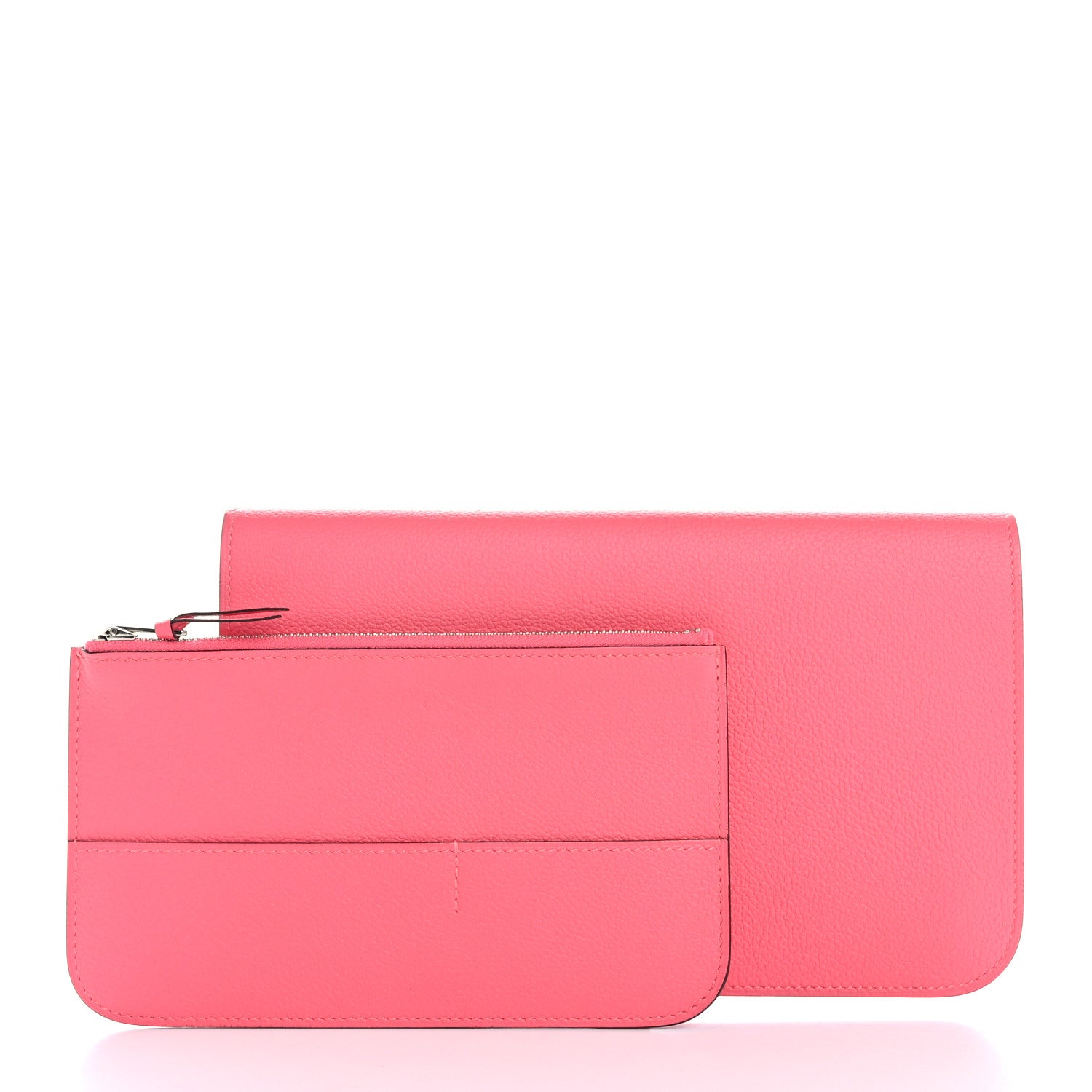 Hermes Evercolor Dogon Duo Wallet Rose Azalee 2 of 12