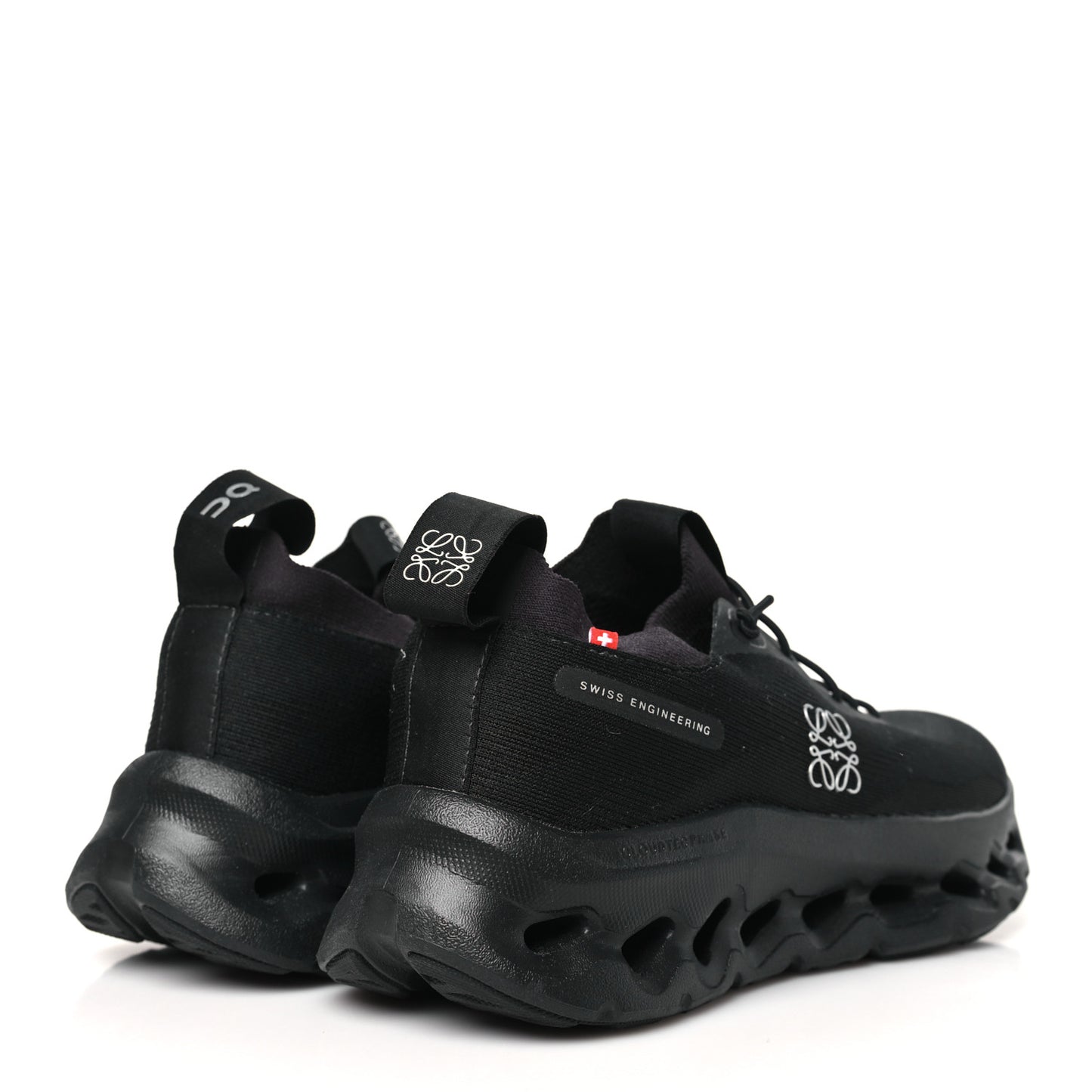 X ON Recycled Polyester Womens Cloudtilt Sneakers 37 Black