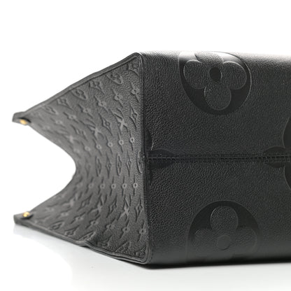 Louis Vuitton Empreinte Monogram Giant Onthego GM Black 7 of 9