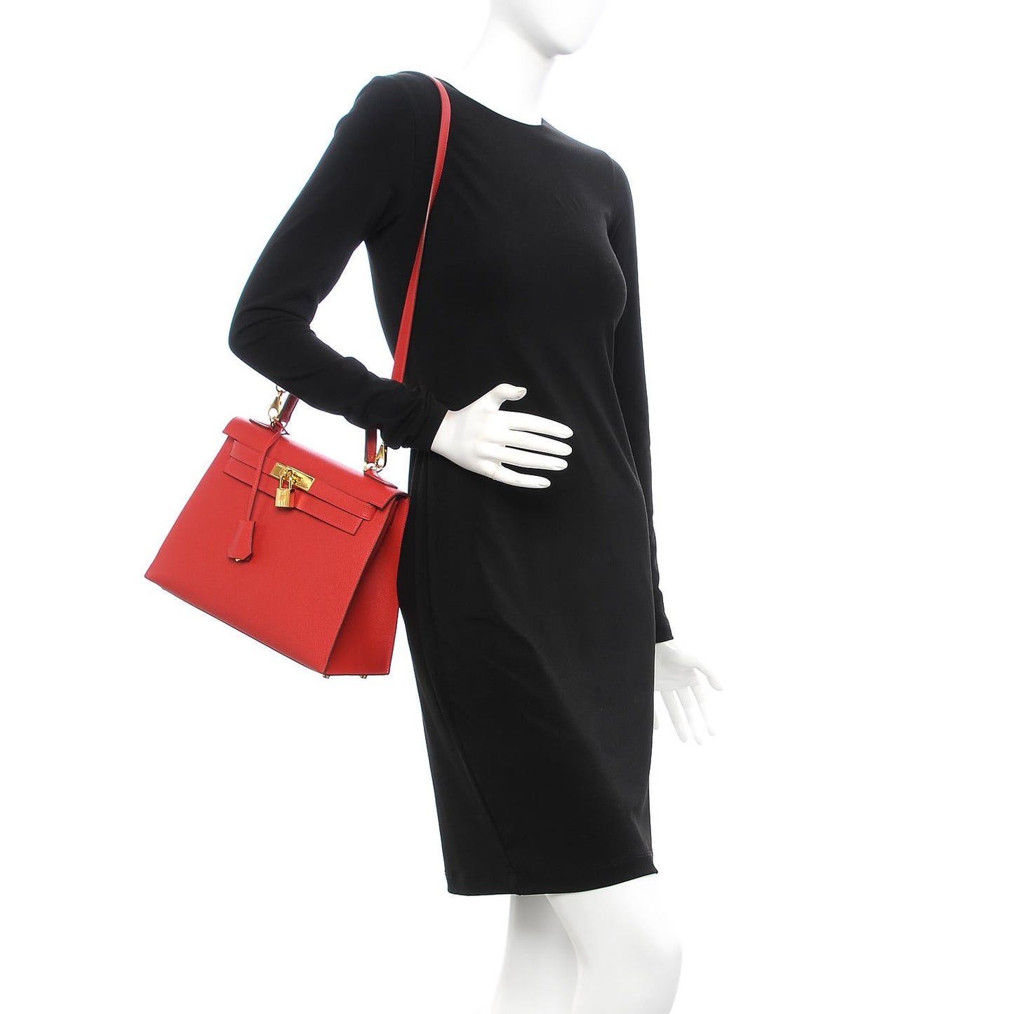 Epsom Kelly Sellier 28 Rouge Casaque