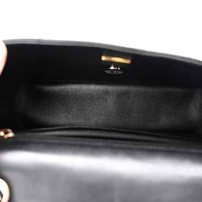 Chanel Lambskin Quilted Mini Rectangular Flap Black 5 of 11