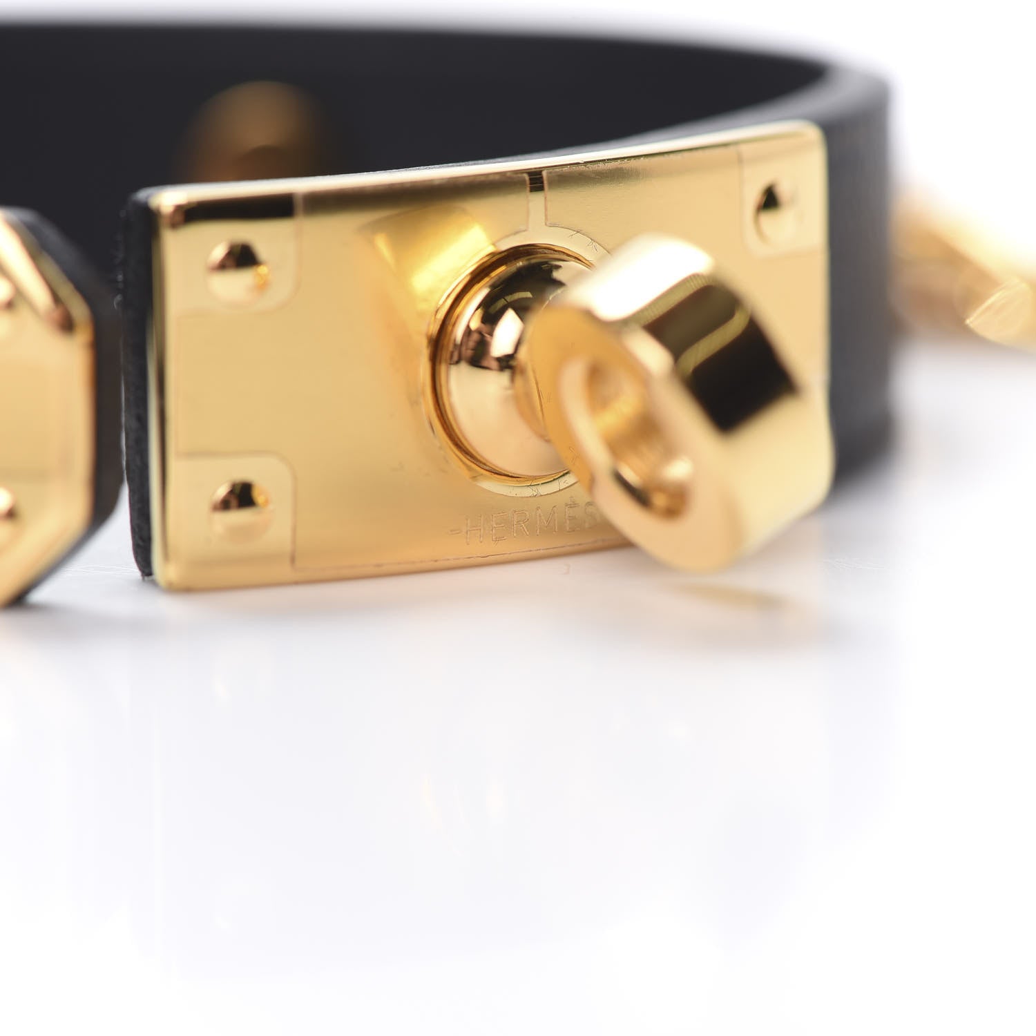 Hermes Swift Kelly Glove Clip Black 5 of 6