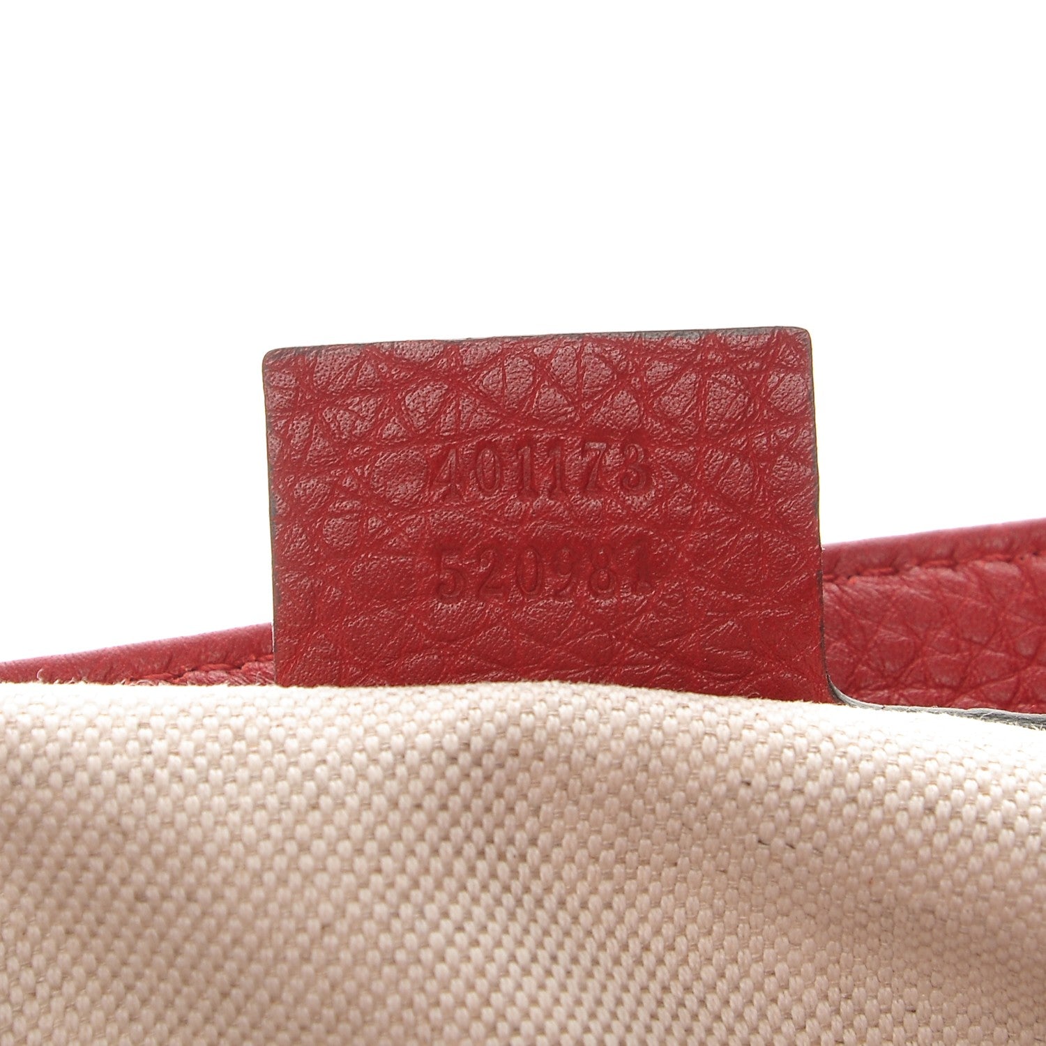 Gucci Cellarius Calfskin GG Marmont Shoulder Bag Vulcanic Red 7 of 7