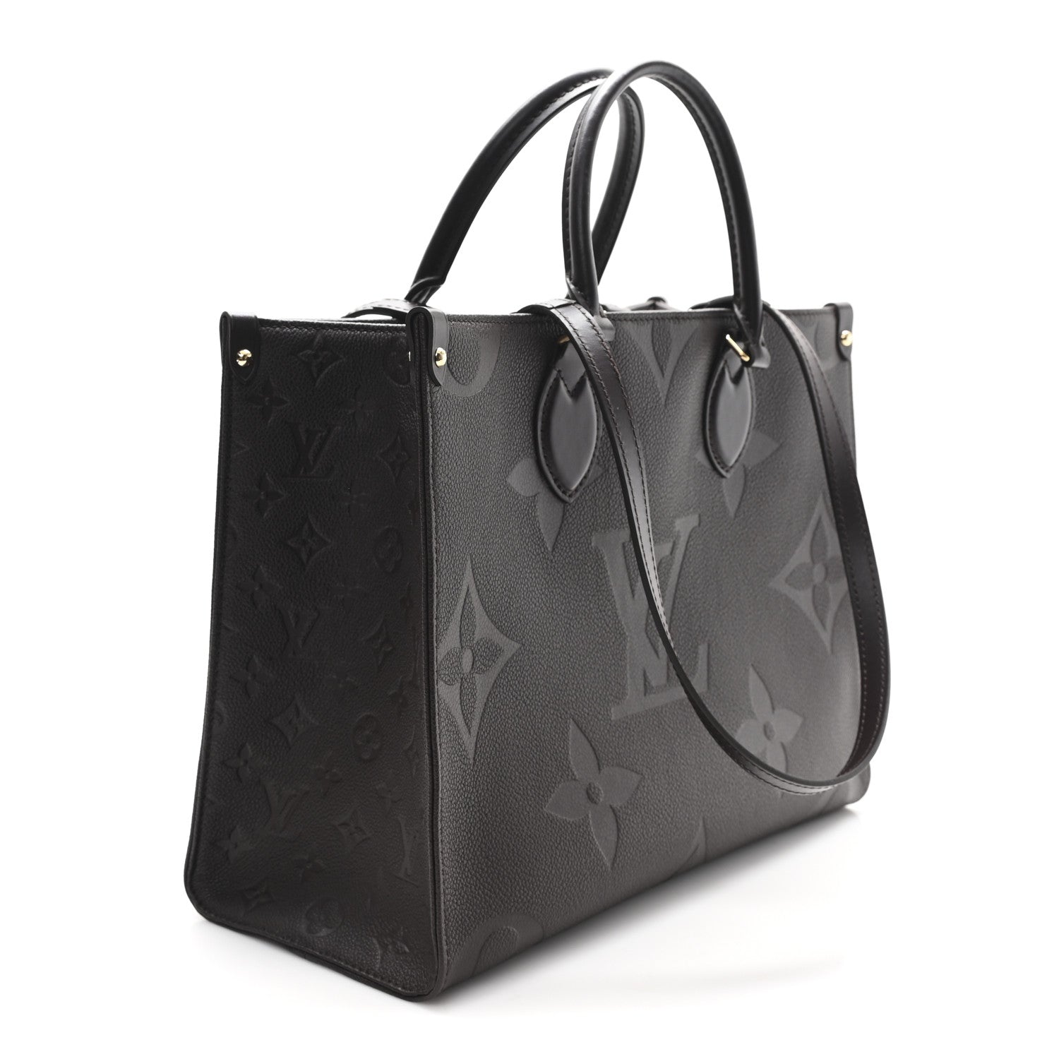 Louis Vuitton Empreinte Monogram Giant OnTheGo MM Chocolate 3 of 9