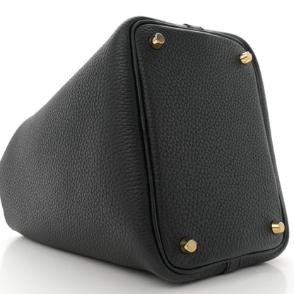 Hermes Taurillon Clemence Picotin Lock 18 PM Black 9 of 11