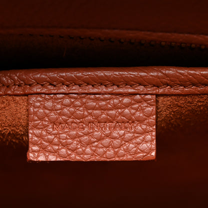 Celine Drummed Calfskin Nano Luggage Lychee 6 of 10