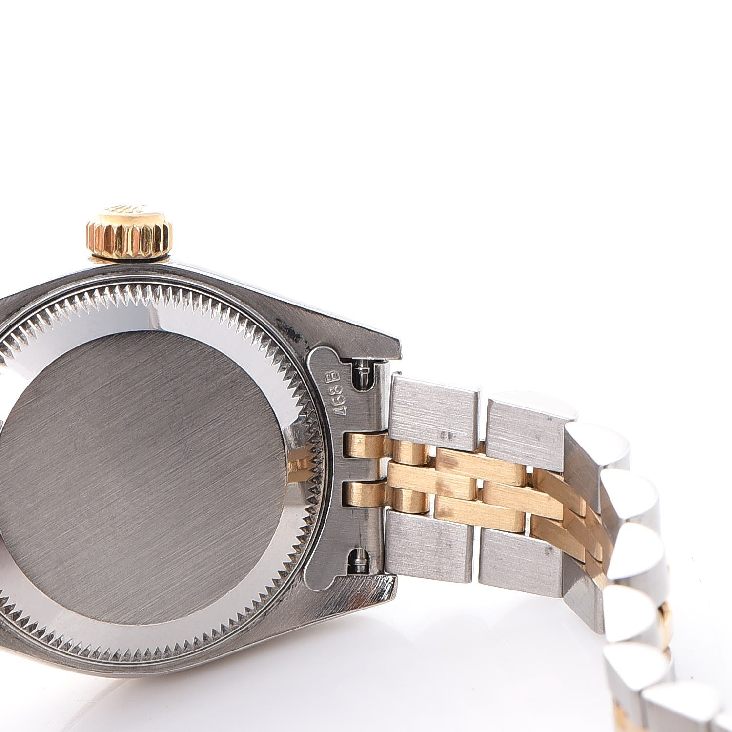 Rolex Stainless Steel 18K Yellow Gold 26mm Oyster Perpetual Datejust Watch White 79173 9 of 9