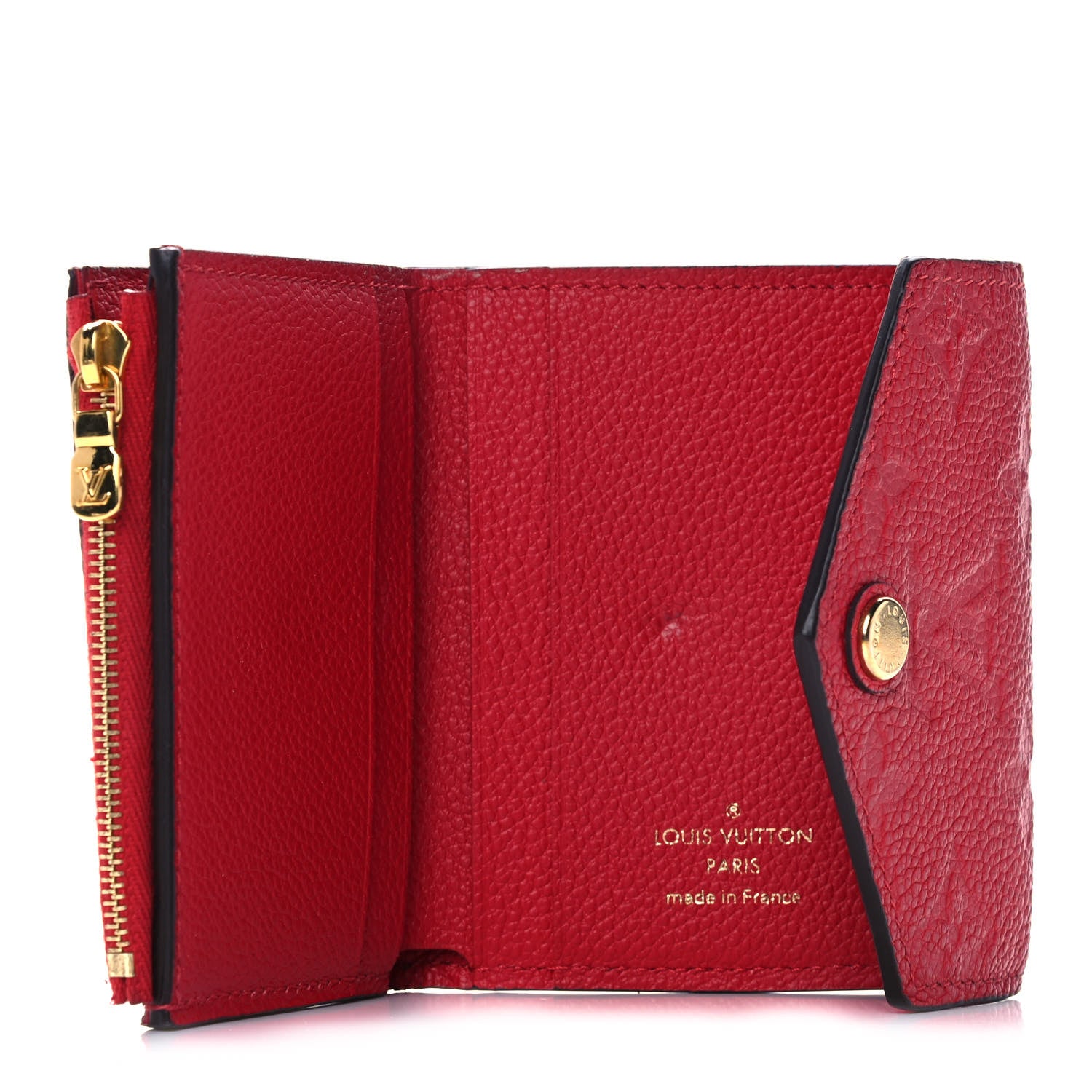 Louis Vuitton Empreinte Zoe Wallet Scarlet 12 of 18