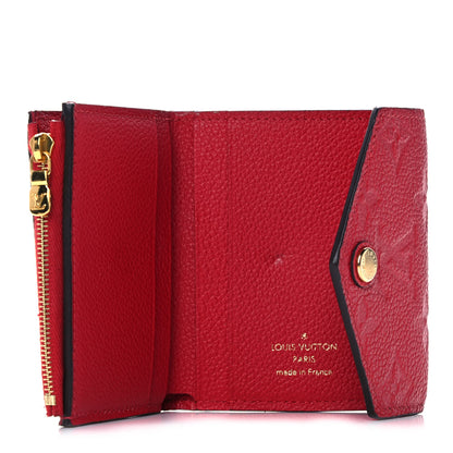 Louis Vuitton Empreinte Zoe Wallet Scarlet 12 of 18