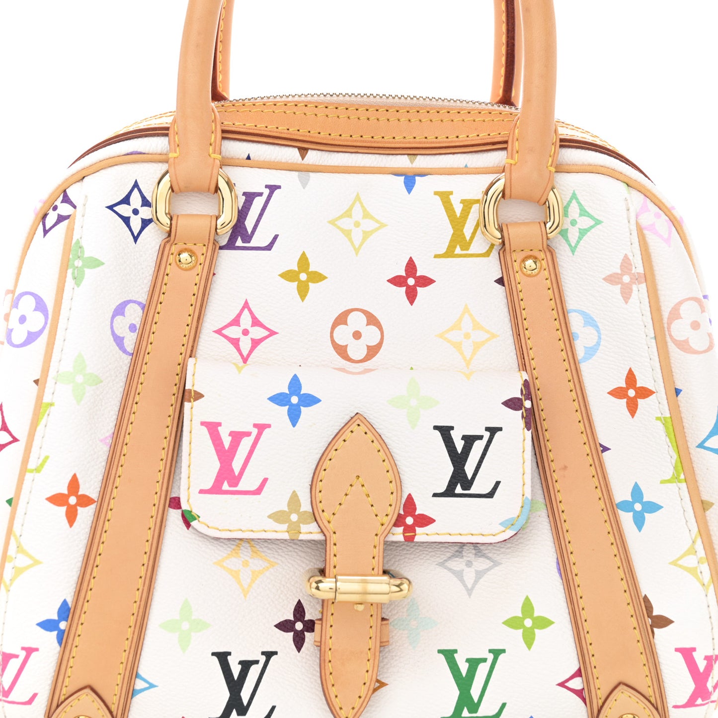 Monogram Multicolor Priscilla White