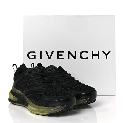 Givenchy Calfskin Mesh Technical Canvas Mens GIV 1 Sneakers 37.5 Black 9 of 9