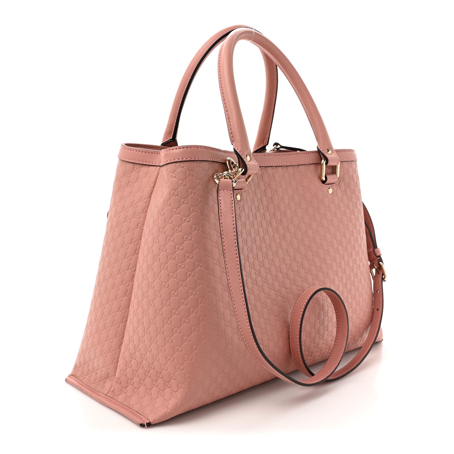Gucci Soft Microguccissima Medium Tote Soft Pink 3 of 12