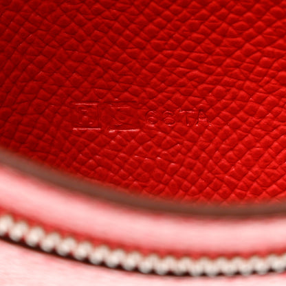 Hermes Epsom Bearn Gusset Wallet Rouge Casaque 7 of 7