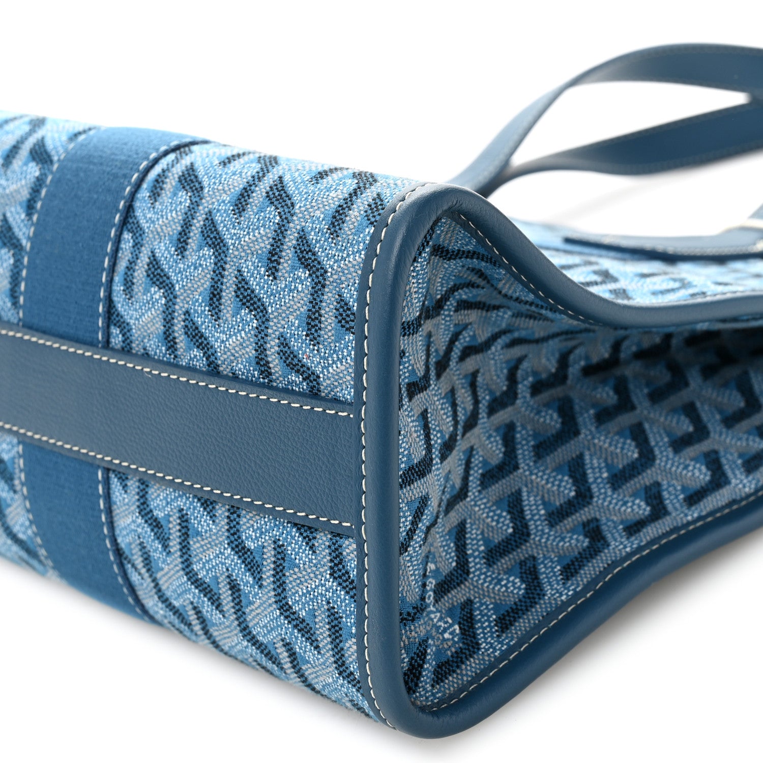 Goyard Goyardine Villette PM Tote Ocean Blue 1786814 – FASHIONPHILE
