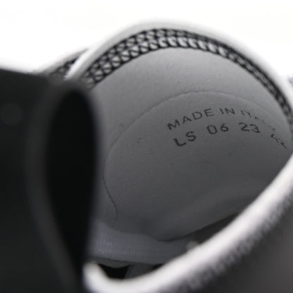 Christian Dior Nylon Calfskin Mens B23 High Top Sneakers 42 Black 9 of 10