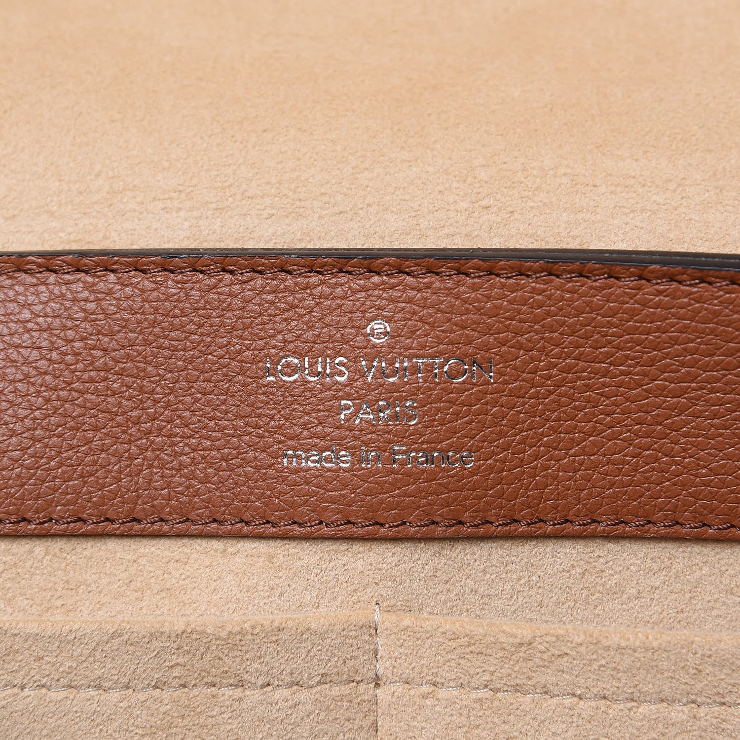 Louis Vuitton Soft Calfskin Lockme Ever Caramel Creme Black 6 of 8