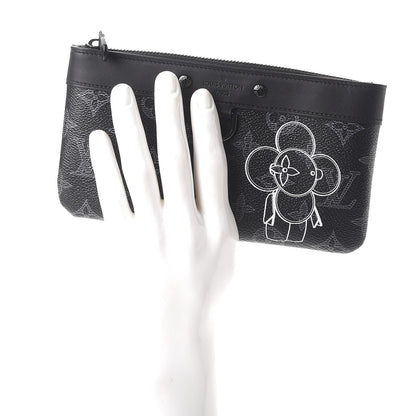 Louis Vuitton Monogram Eclipse Vivienne Pochette Apollo PM 2 of 9
