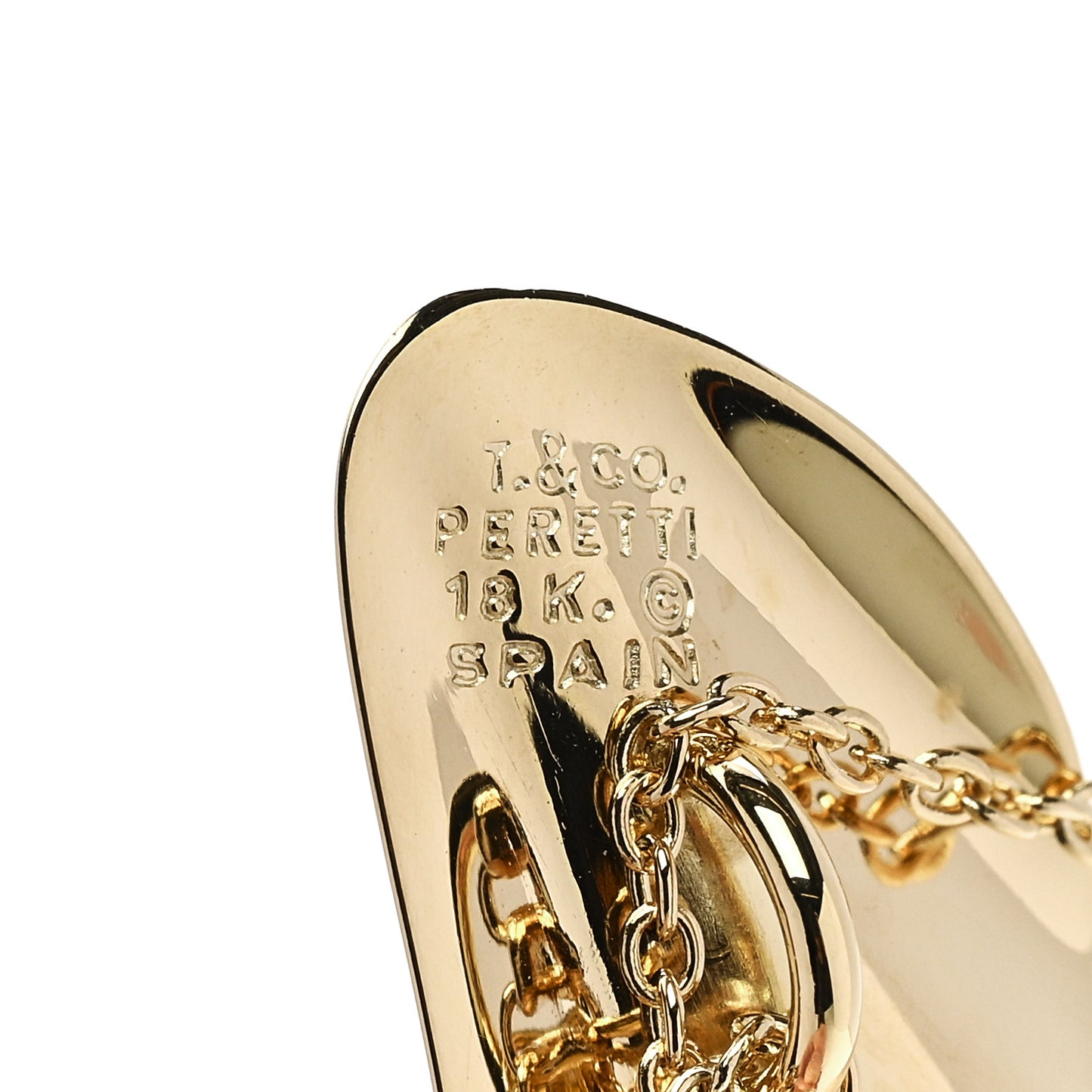 18K Yellow Gold Elsa Peretti High Tide Necklace