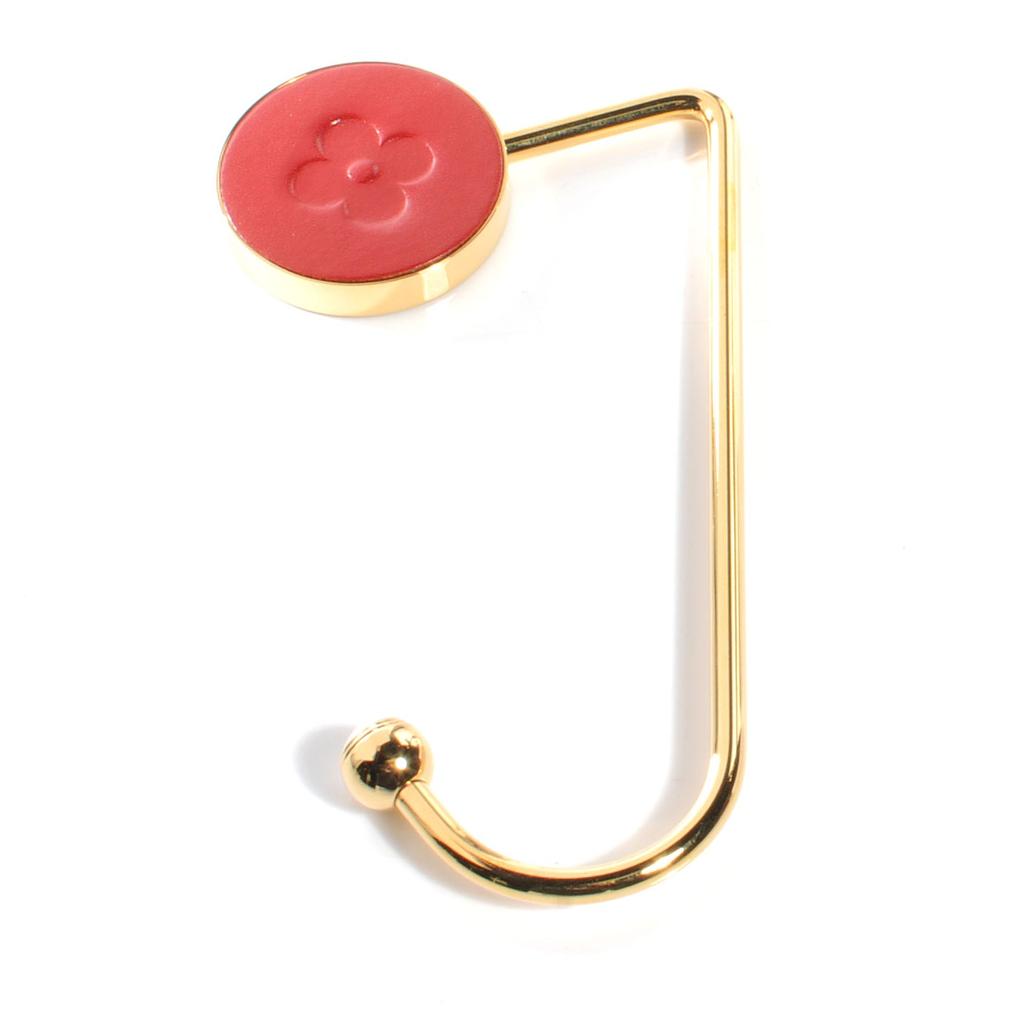 Purse Hook Red Gold VIP