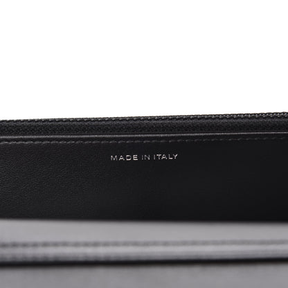 Chanel Caviar Camellia Embossed Wallet On Chain WOC Black 9 of 12