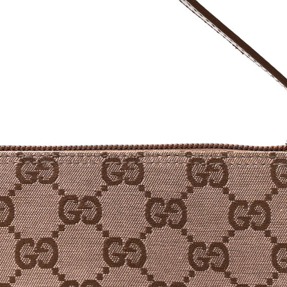 Gucci Monogram Boat Pochette Brown 14 of 15