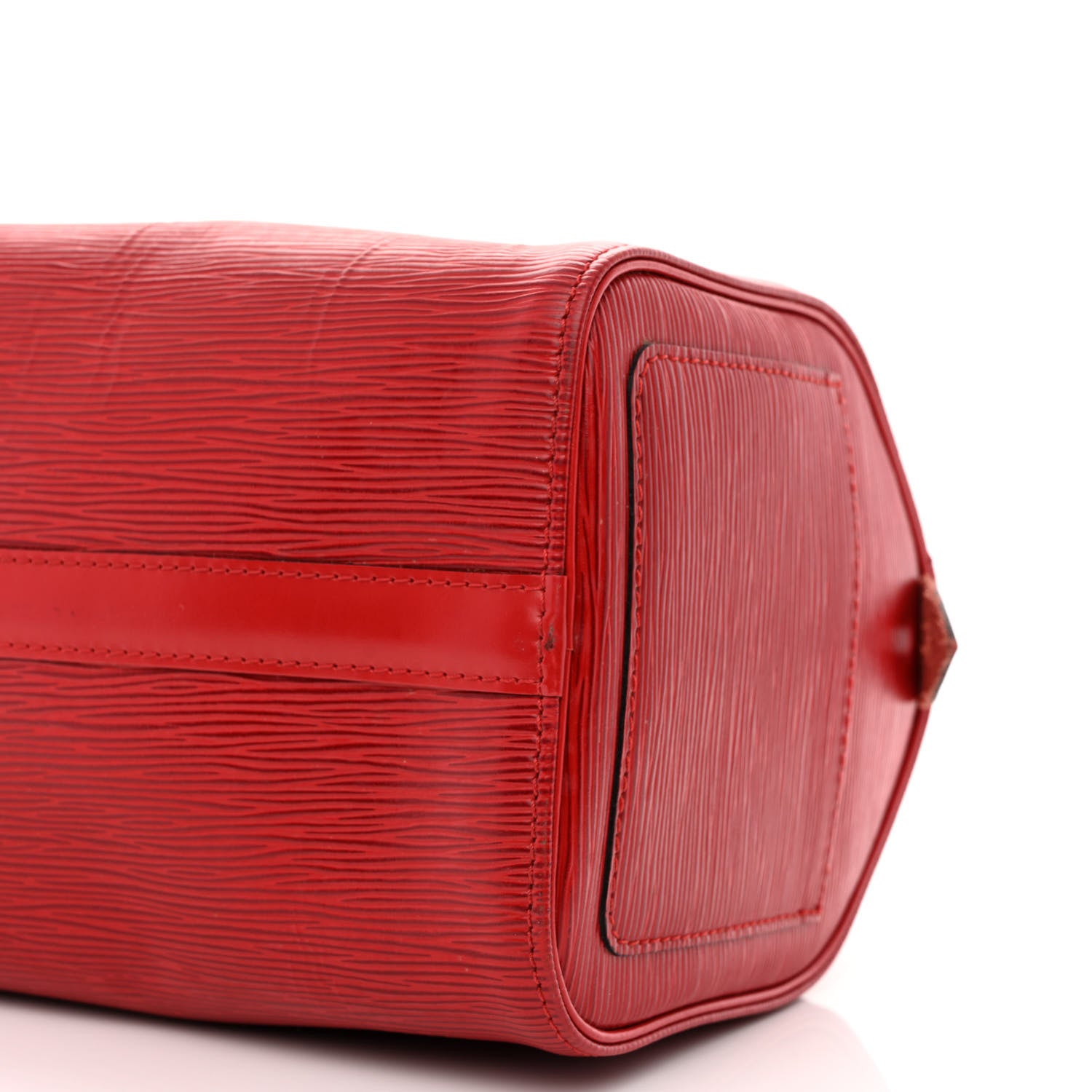 Louis Vuitton Epi Speedy 25 Castillan Red 11 of 12
