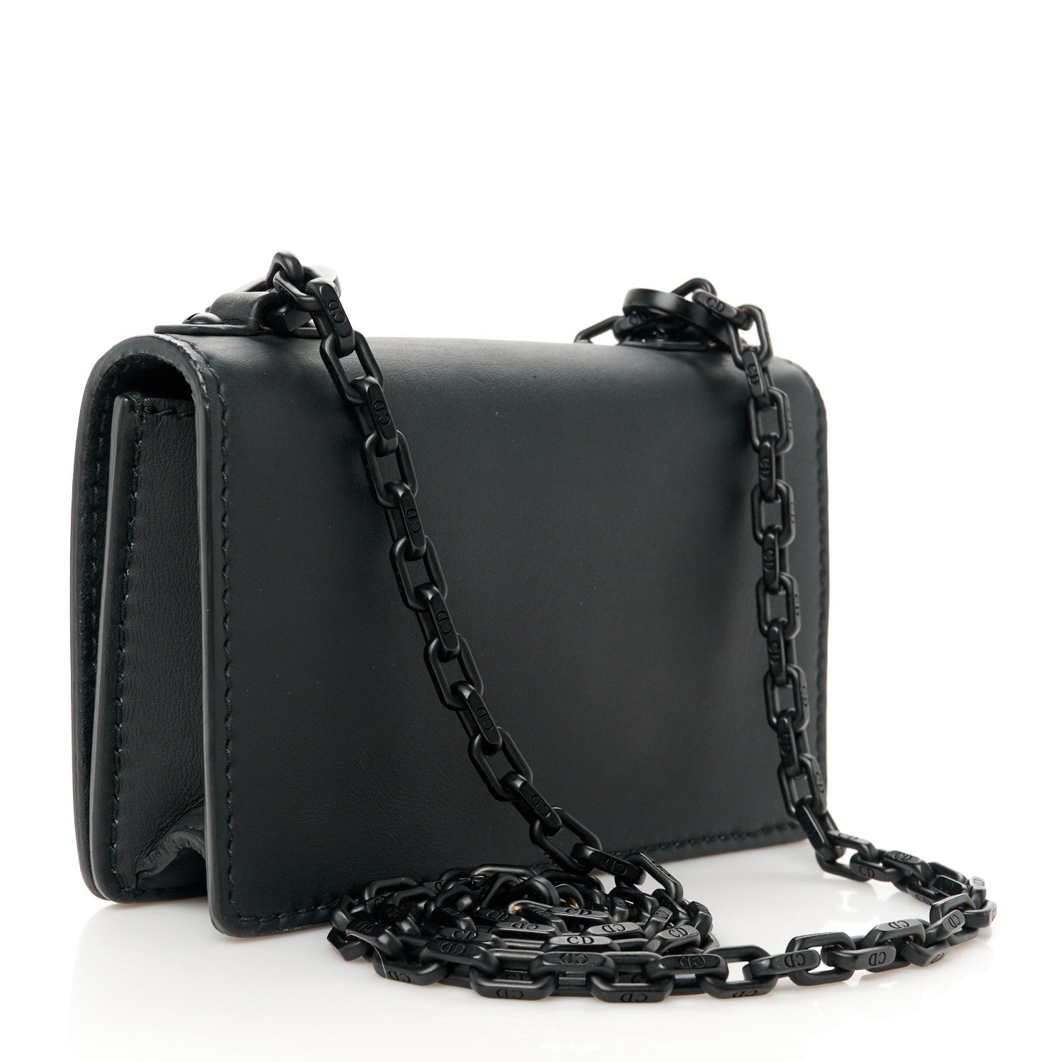 Christian Dior Ultra Matte Calfskin Mini J'Adior Chain Flap Bag Black 3 of 10