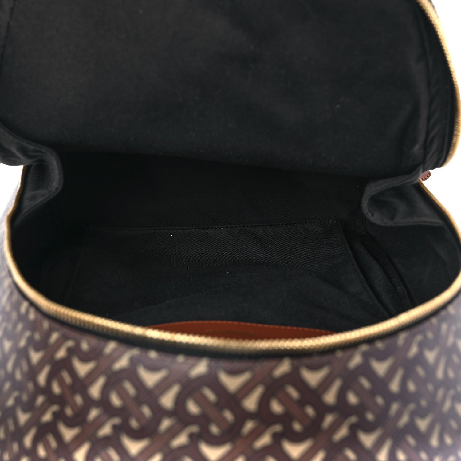 Burberry E-Canvas Monogram Rocco Backpack Bridle Brown 5 of 13