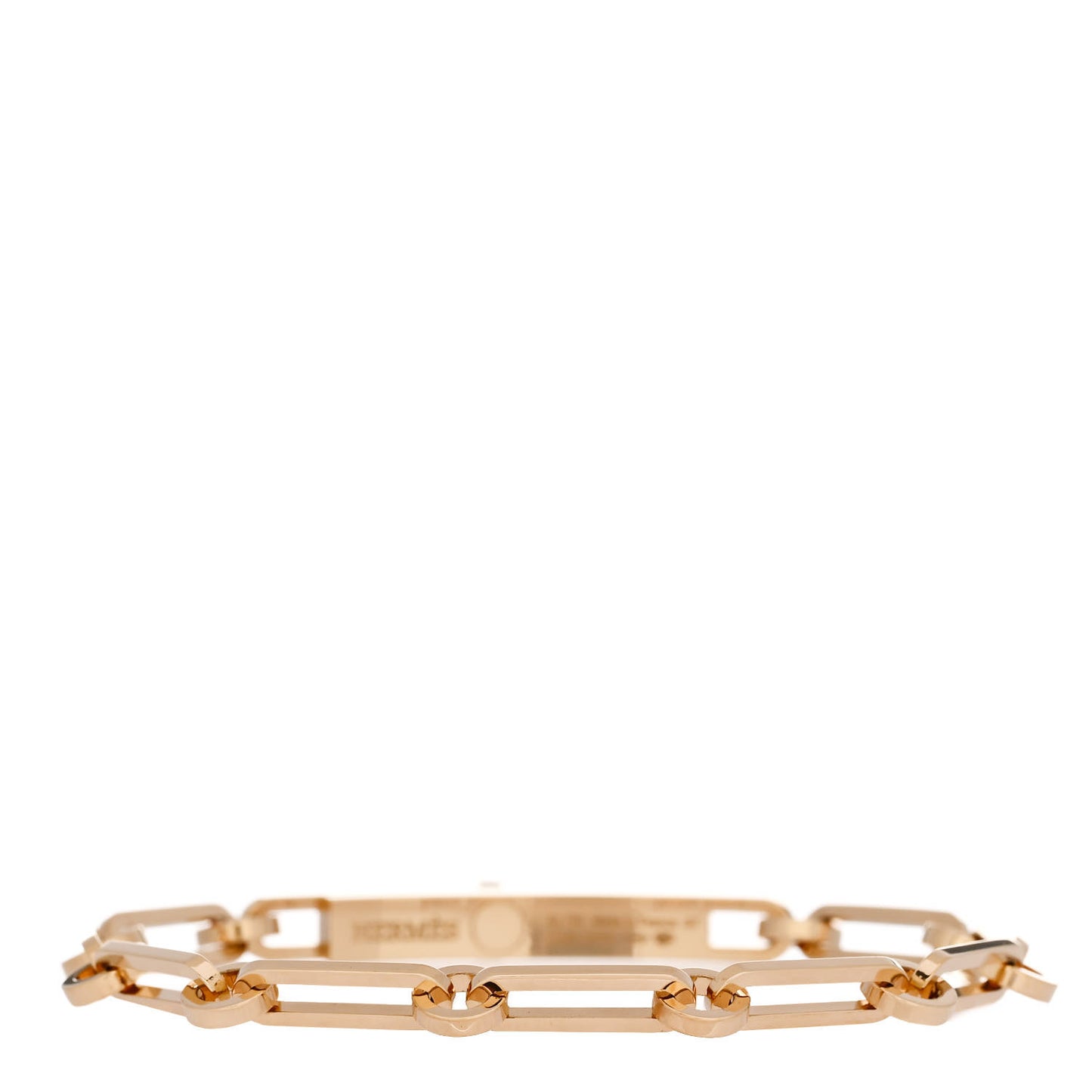 18K Yellow Gold Diamond PM Kelly Chaine Bracelet ST