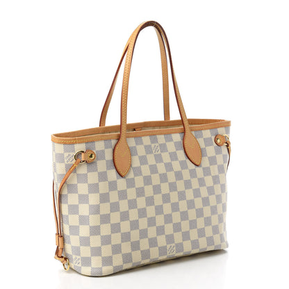 Louis Vuitton Damier Azur Neverfull PM 3 of 10