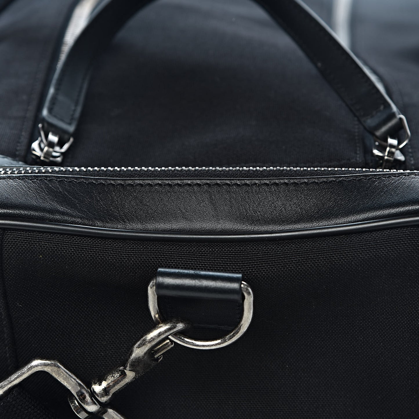 Canvas City Gym Duffle Bag Black
