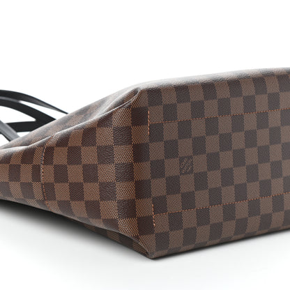 Louis Vuitton Damier Ebene Belmont MM Black 8 of 9