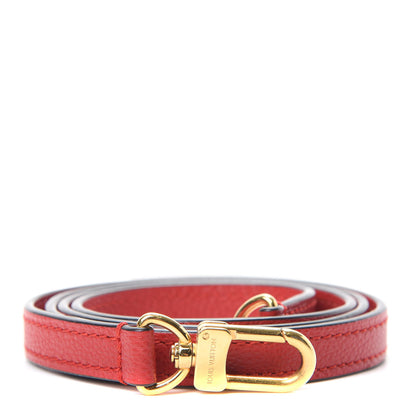 Louis Vuitton Calfskin Spontini Shoulder Strap Red 1 of 3