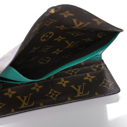 Louis Vuitton Monogram Josephine Wallet Vert 6 of 15